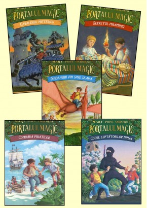 Pachet 5 carti Portalul magic (vol 1-5)