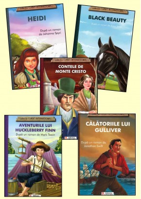Pachet 5 carti Clasici internationali var B