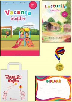 Pachetul istetilor CLASA a III-a + diploma + medalie + punga cadou