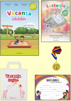 Pachetul istetilor CLASA PREGATITOARE + diploma + medalie + punga premiere
