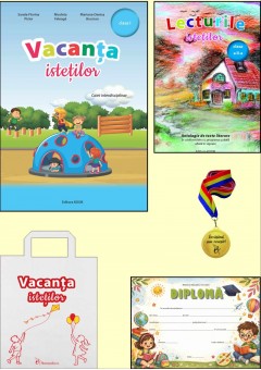 Pachetul istetilor CLASA I + diploma + medalie + punga premiere