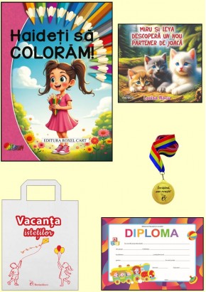 Haideti sa coloram fetite +Miru si Leya descopera un nou partener
