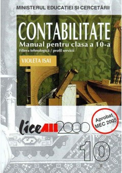 Contabilitate. Manual pentru clasa a X-a