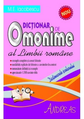 Dictionar de Omonime al Limbii Romane