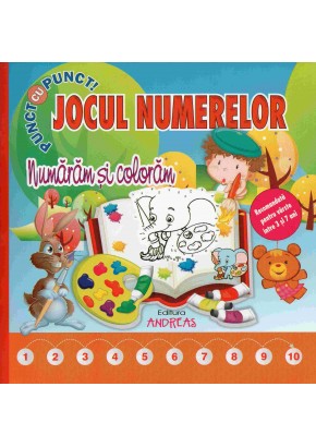 Jocul numerelor - numaram si coloram