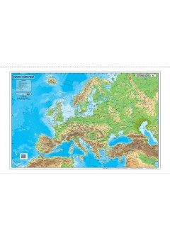 Harta Europa Format 120 x 160 cm