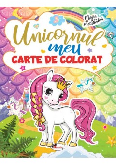Unicornul meu - Carte de colorat