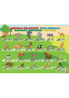 Animale Salbatice (plansa 50 x 70)