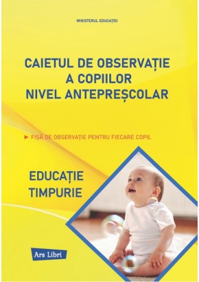 Caietul de observatie a copiilor nivel anteprescolar