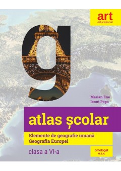 Atlas scolar elemente de geografie umana Geografia Europei
