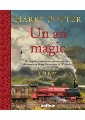 Harry Potter: Un an magic, ilustrata de Jim Kay