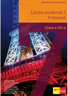 Limba franceza L2 manual clasa a VII-a, autor Katia Brandel