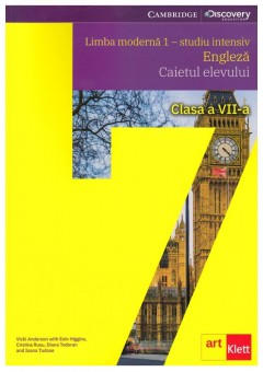 Limba moderna 1 - studiu intensiv Engleza caietul elevului clasa a VII-a EYES OPEN 2 WORKBOOK