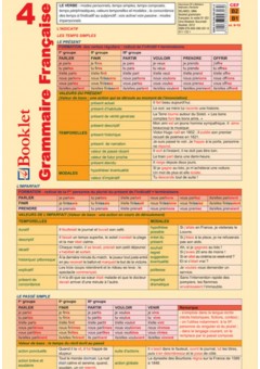 Pliant Grammaire Française 4
