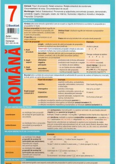 Pliant romana clasa a VI..