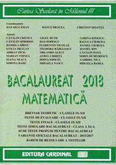 Bacalaureat 2018 matematica