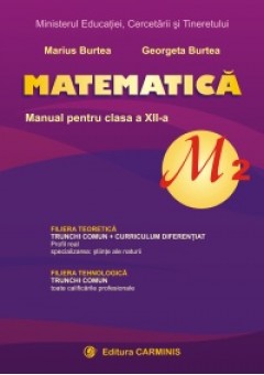 Matematica, M2, manual pentru clasa a XII-a