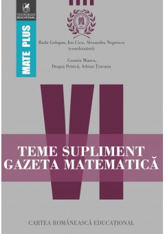 Teme supliment Gazeta Matematica. Clasa a VI-a