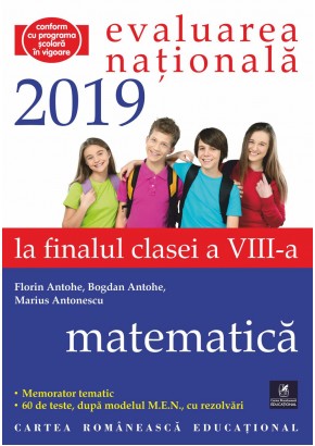 Evaluarea Nationala. Clasa a VIII-a. Matematica