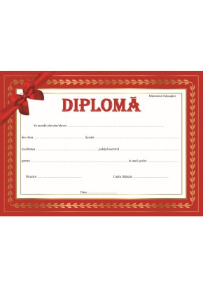 Diploma funda rosie