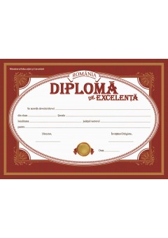 Diploma excelenta