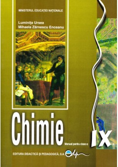 Chimie, manual pentru clasa a IX-a, autor Luminita Ursea