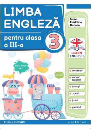Limba engleza pentru clasa a III-a Edita 2025