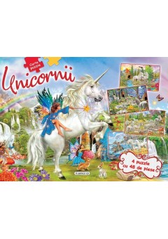 Unicornii carte puzzle