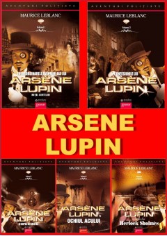 Pachet Arsene Lupin 5 volume