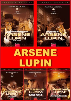 Pachet Arsene Lupin 5 volume