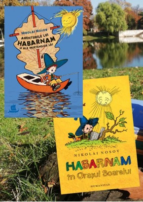 HABARNAM pachet 2 carti - Aventurile lui Habarnam si ale prietenilor sai + Habarnam in Orasul Soarelui