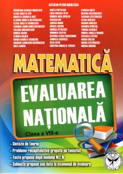Evaluare nationala matematica clasa a VIII-a