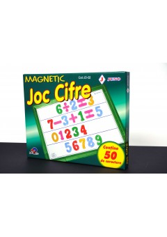 Joc magnetic Cifre (0-9 x 4 culori si semne)