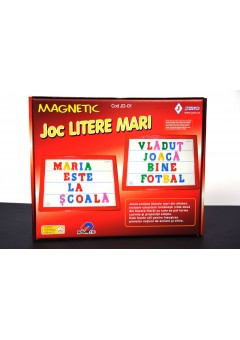 Joc magnetic Litere Mari (caractere romanesti)