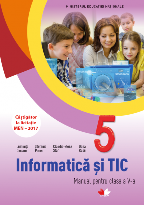 Informatica si TIC manual pentru clasa a V-a, autor Luminita Ciocaru