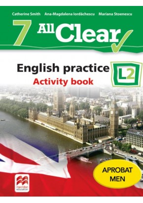 All Clear english practice activity book L2 Lectia de engleza clasa a VII-a