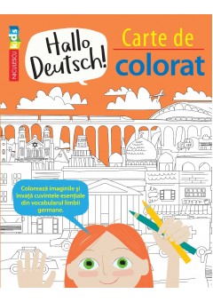 Hallo Deutsch! Carte de colorat