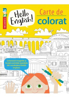Hello English! Carte de colorat