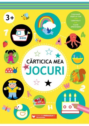 Carticica mea cu jocuri 3 ani+