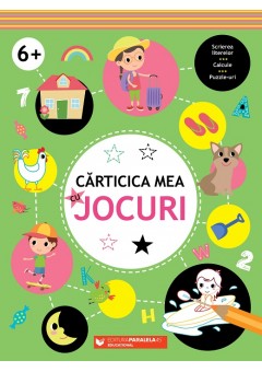 Carticica mea cu jocuri 6 ani+