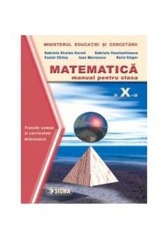 Matematica. Manual TC+CD clasa a X-a, Gabriela Streinu Cercel
