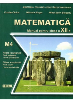 Matematica. Manual M4 clasa a XII-a 