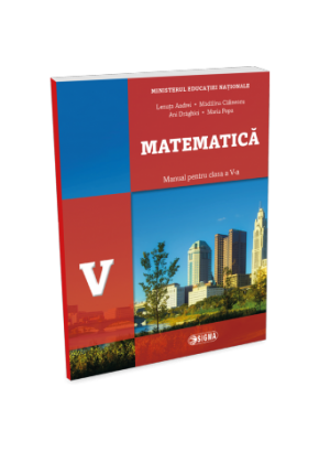 Matematica. Manual pentru clasa a V-a (L. Andrei)