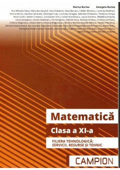 Matematica clasa a XI-a Filiera tehnologica: servicii, resurse si tehnic