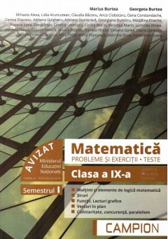 Matematica probleme si exercitii, teste, clasa a IX-a semestrul I. Profil tehnic