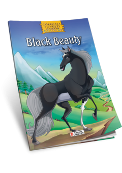 Black Beauty carte de colorat A4