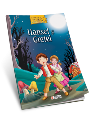 Hansel si Gretel - carte de colorat A4