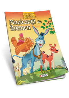 Muzicantii din Bremen - Povesti clasice de colorat A4