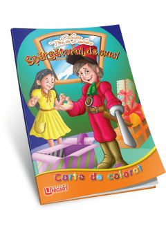 Pinocchio carte de citit si colorat A4
