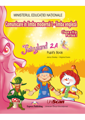 Comunicare in limba moderna 1 - limba engleza Clasa a II-a Set semestrul I+II. Fairyland 2